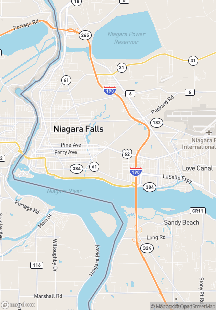 Niagara Region Interactive Map Top 23 Nursing Homes Near Niagara Falls, Ny